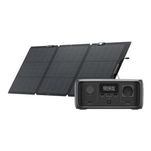 Komplet: EcoFlow River 3 UPS električna postaja + 160W fotovoltaični panel