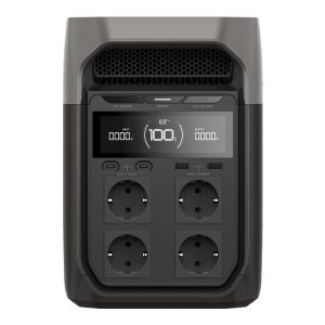 Komplet: Prenosna elektrarna EcoFlow Delta 3 + fotovoltaični panel 400W