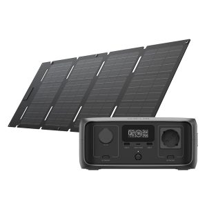 Komplet: EcoFlow RIVER 3 UPS Električna Postaja + 45W Fotovoltaični Panel