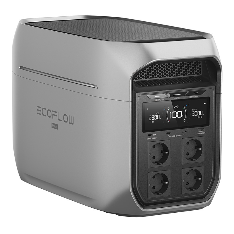 EcoFlow DELTA 3 Max Plus: Prenosna električna postaja za zanesljivo energijo - slika 3