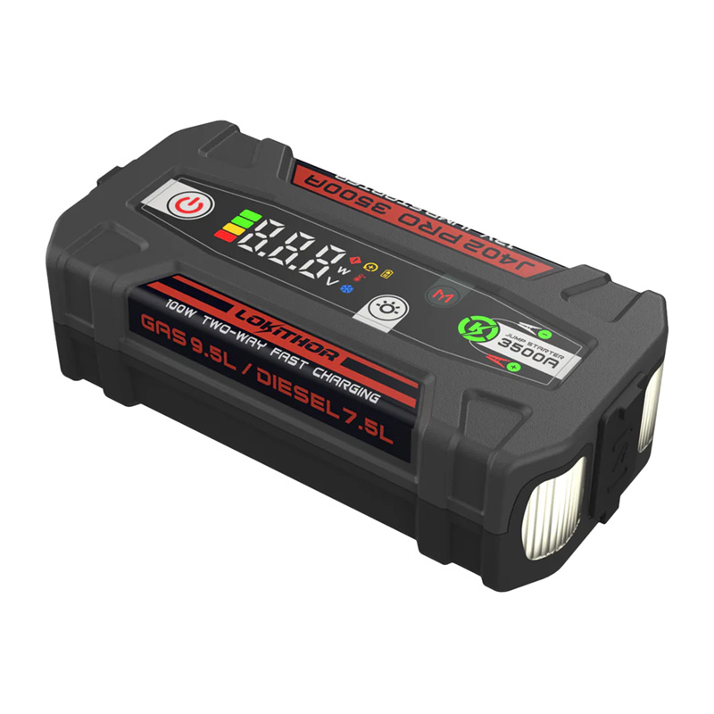 LOKITHOR J402 PRO 88.8 Wh 3500 A: Zmogljiv zaganjalnik za vse vrste vozil