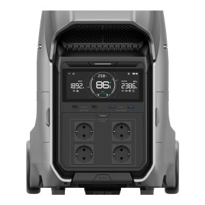 Komplet: EcoFlow Delta Pro 3 električna postaja + 2x 400W fotovoltaični panel