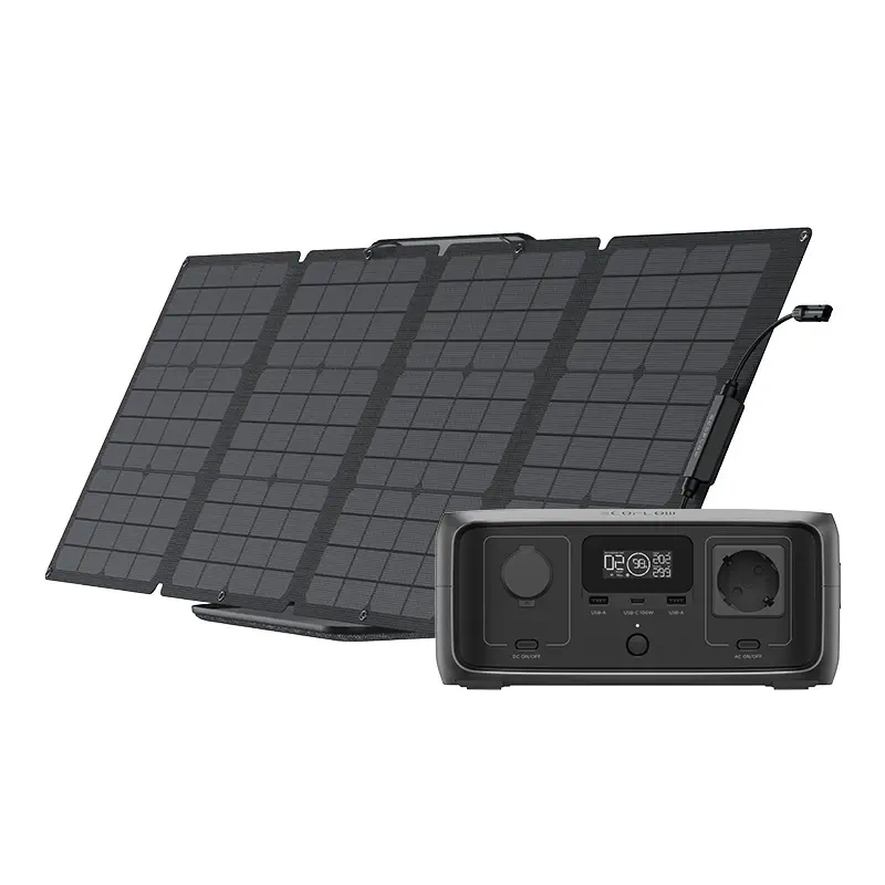 Komplet: EcoFlow River 3 UPS elektrarna + 110W fotovoltaični panel - slika 8