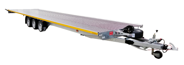 LONG FLAT – ravna avtoprikolica za dva avtomobila